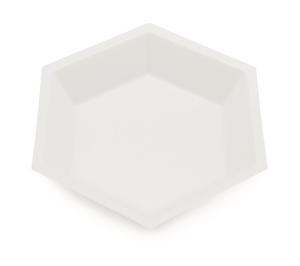 Rotilabo®-hexagonal weighing pans, PS, antistatic, 200 ml, 500 unit(s) - Luminix Health