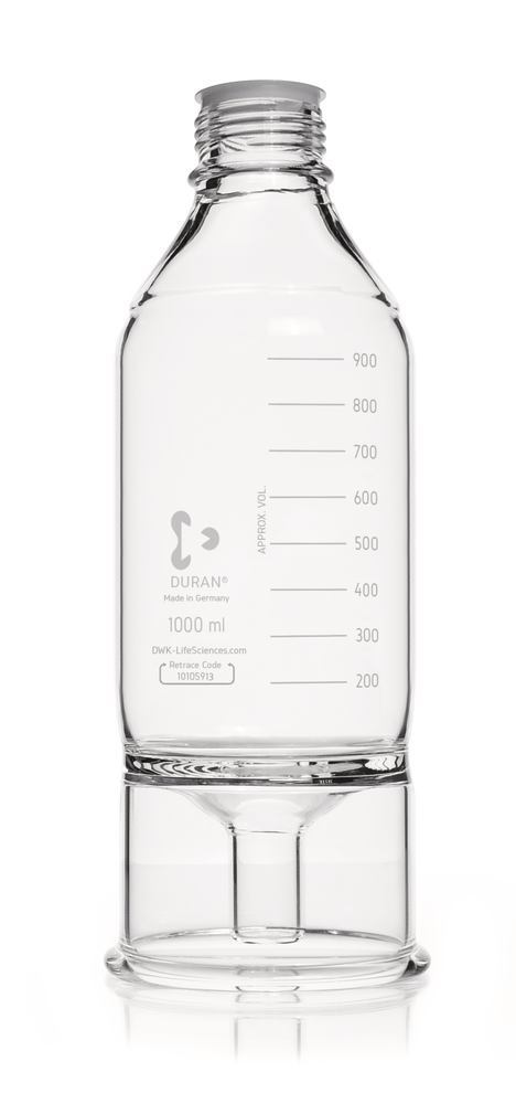 HPLC reservoir bottle 1000 ml, DURAN® GL 45, 1 unit(s) - Luminix Health