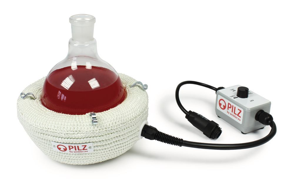 Pilz®-standard heating mantle WHG2, 2 heating zones, up to 450 °C, 10000 ml - Luminix Health