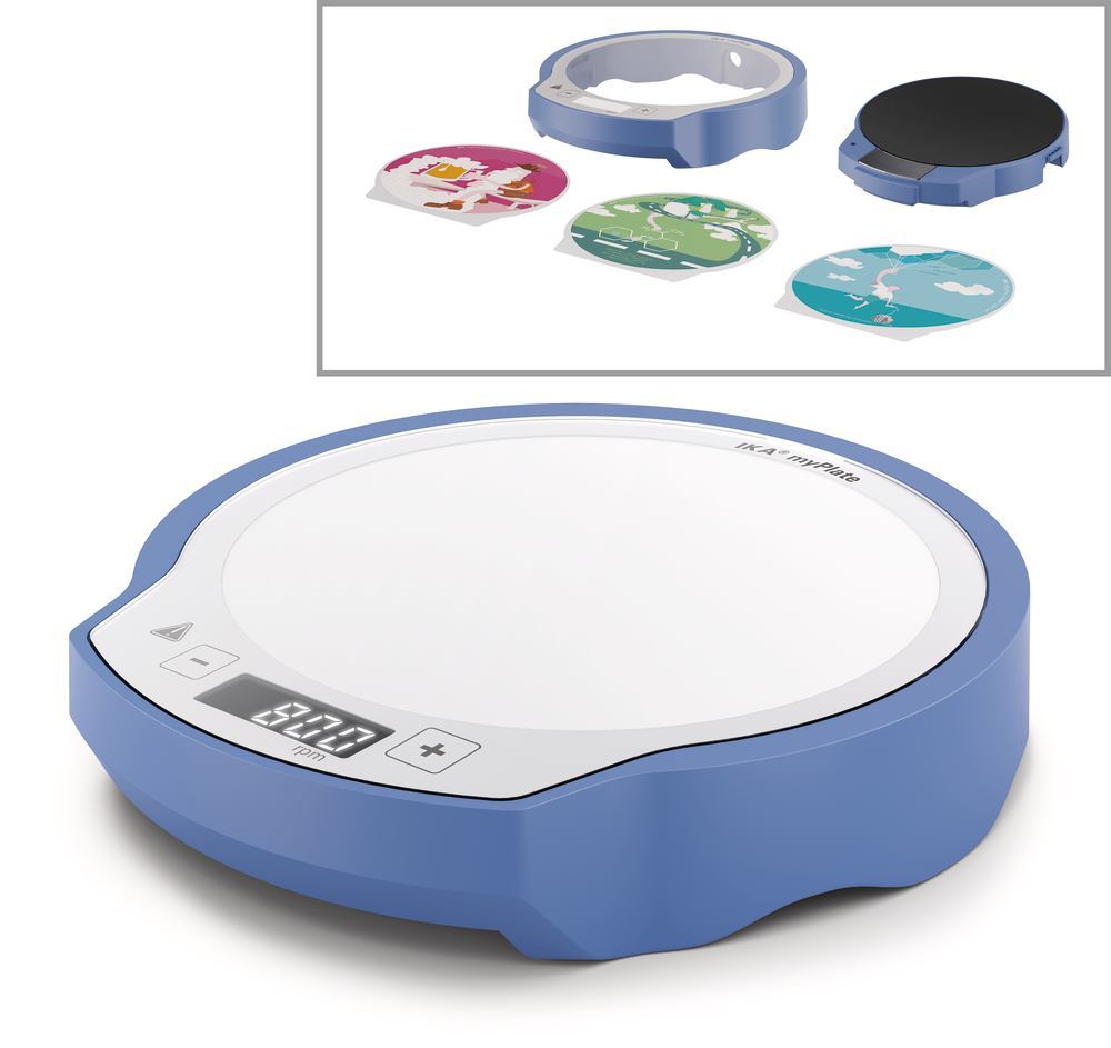 myPlate magnetic stirrer, 100-2500/min, 1.5 l, 152 x 164 x 30 mm, 1 unit(s) - Luminix Health