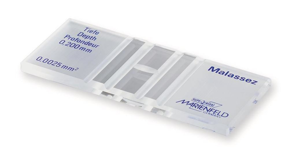 Counting chamber Malassez, Counting grid with 20 small squares, 1 unit(s) - Luminix Health
