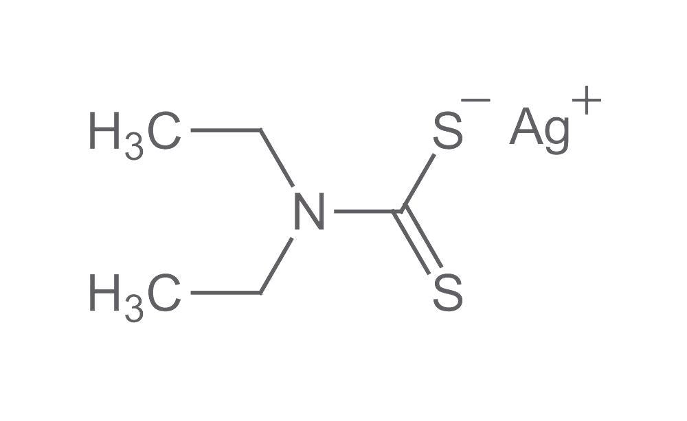 Silver diethyldithiocarbamate, min. 97 %, p.a., 5 g, glass - Luminix Health