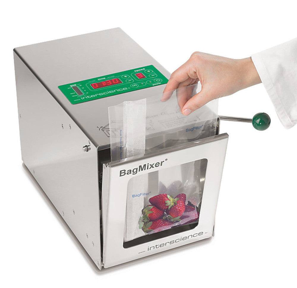 BagMixer® 400 CC, from solid samples, 50-400 ml, L 400 x W 260 x H 290 mm - Luminix Health