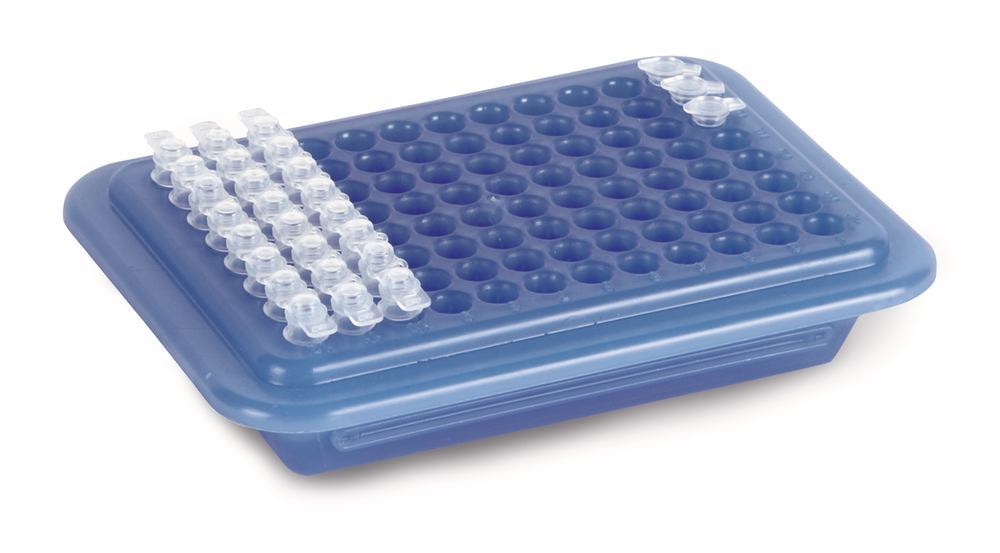 PCR-Kühlboxen,, dunkelblau nach hellblau, 96 Stellpl., 2 unit(s) - Luminix Health