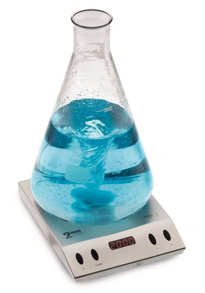 Magnetic stirrer Mix 1, max. stirring cap. 10 l, 100-2000/min, 1 unit(s) - Luminix Health