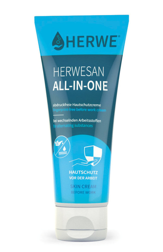 HERWESAN ALL-IN-ONE, non-greasing cream, free from silicone, 100 ml, 1 unit(s) - Luminix Health