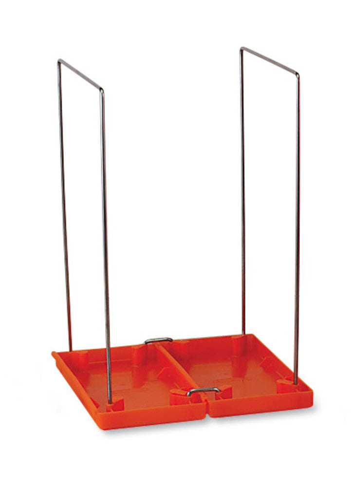Disposal bag stand, M, PP/stainless steel, 35.6 x 35.6 x 54.6cm, 1 unit(s) - Luminix Health