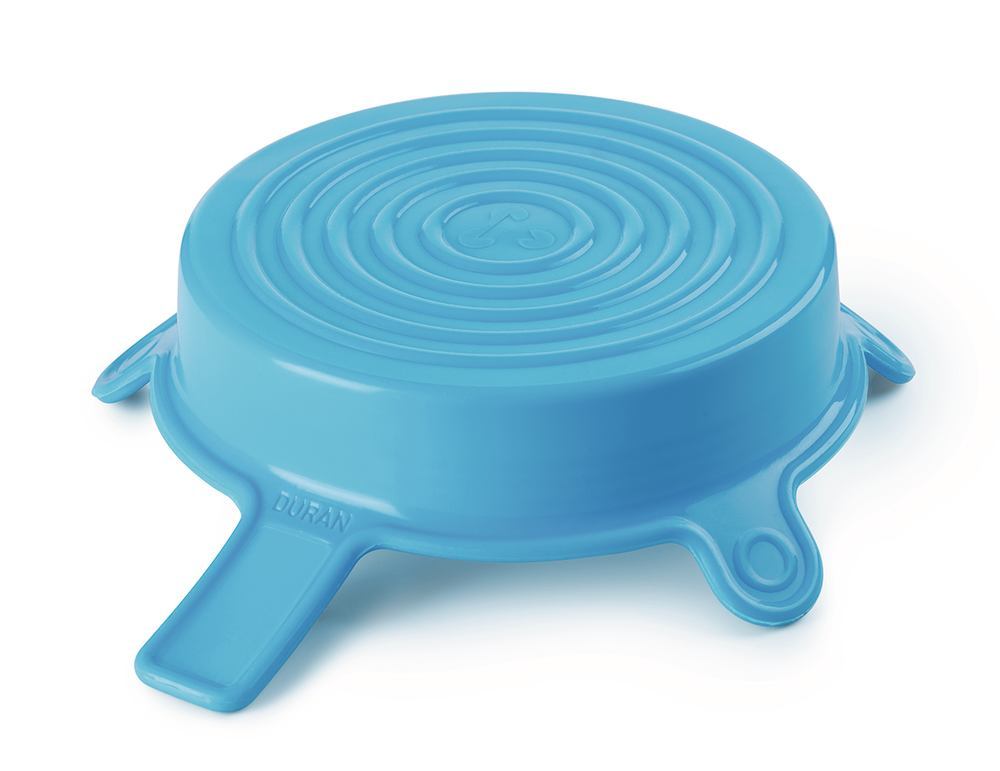 DURAN® silicone cover, Cyan, L, Ø 84-116 mm, 1 unit(s) - Luminix Health