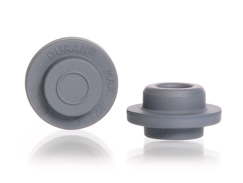 DURAN® GL 25 bottle stopper, made of bromobutyl rubber, 10 unit(s) - Luminix Health