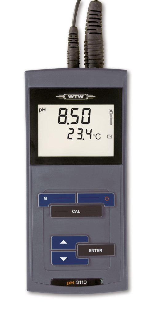 Pocket-pH-meter pH 3110, without access., - 0,5 - +105°C, H 180xW 80xD 55 mm - Luminix Health