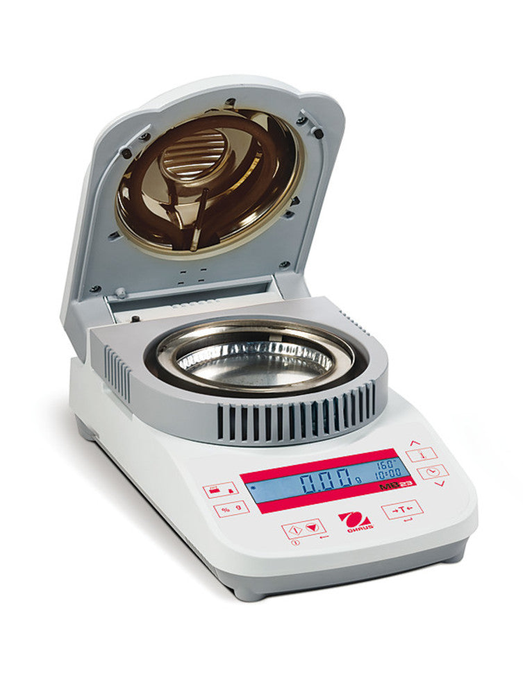 Moisture analysers MB 23, 50-160°C, infrared heating system, 165x283x132 mm - Luminix Health