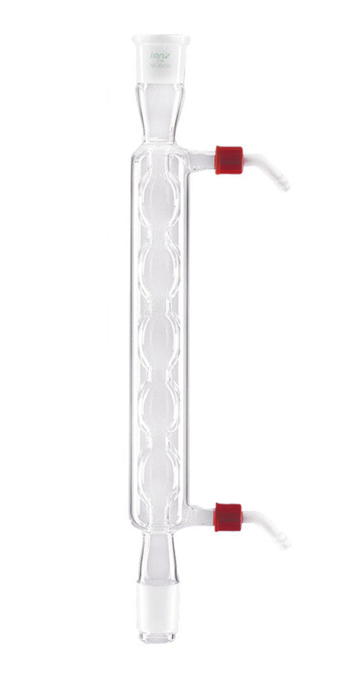 Bulb condenser, acc. to Allihn, DURAN®, with 2 standard ground joints, JL 400 mm - Luminix Health