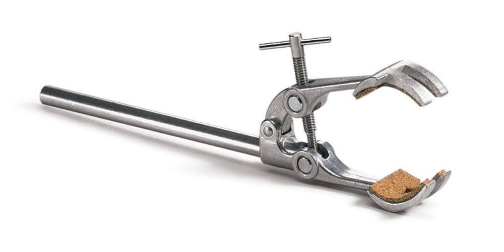 Universal-stand clamp, die-cast zinc, 4-finger-jaws, span W 80mm, L 240 mm - Luminix Health
