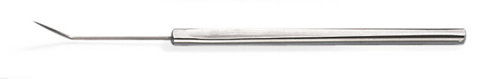 Dissecting needles, made of Remanit 4301, curved, with stainless steel handle - Luminix Health