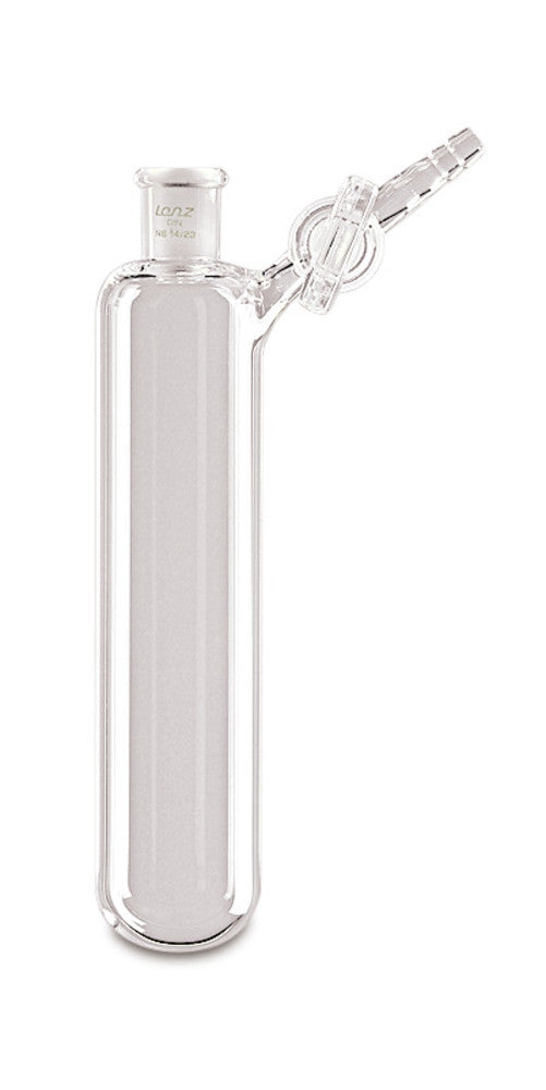 Nitrogen tube, with sleeve, 50 ml, DURAN®, NS 14/23, cock borehole 2.5mm - Luminix Health