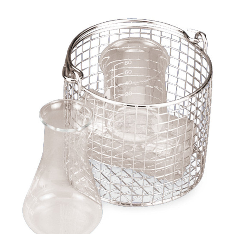 Rotilabo®-sterilization basket, stainless steel, Ø 160 mm, 1 unit(s) - Luminix Health