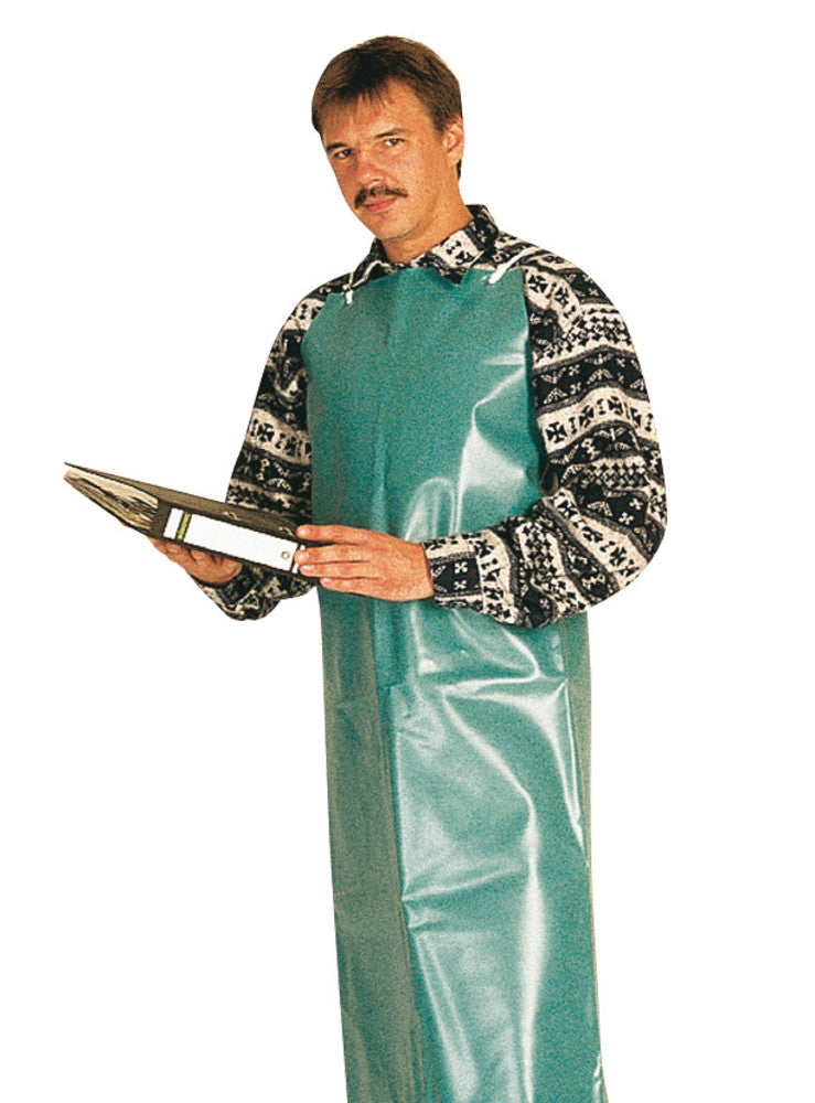 PVC-aprons, green, thick. 0.508 mm, 3 unit(s) - Luminix Health