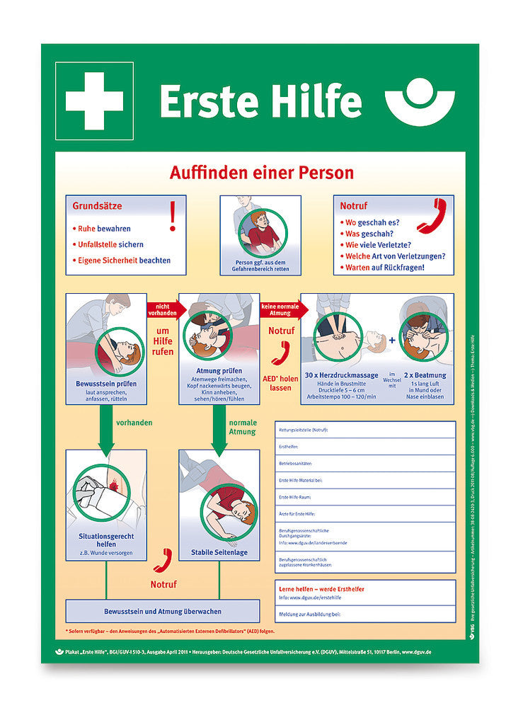 First-aid, only in german, 1 unit(s) - Luminix Health