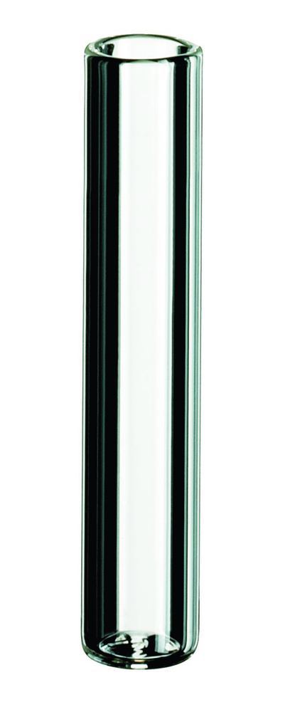 Micro-inserts, borosilicate glass,, clear glass, flat bottom, 0.2 ml - Luminix Health