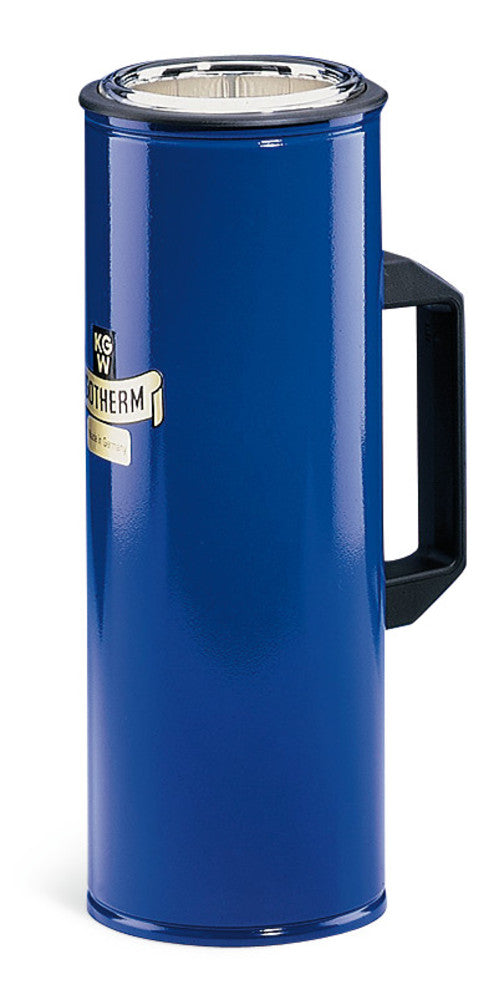 Dewar insulating container, 2.5 l, cylindric, w. glass insert, side handle - Luminix Health