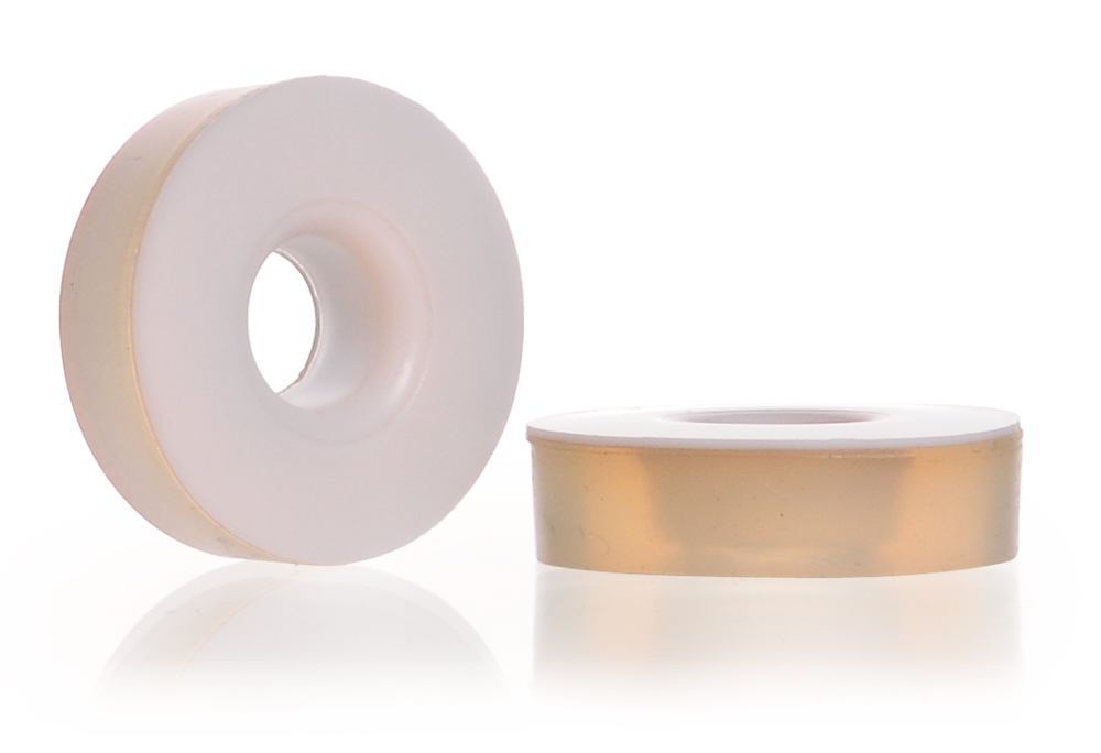 Seals for screw caps with hole, Silicone rubber, GL 25, Ø 7.5-9.0 mm, 2 unit(s) - Luminix Health