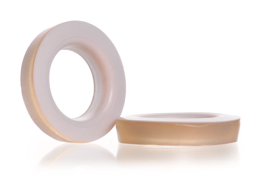 Seal for screw caps with hole, Silicone rubber, GL 45, Ø 25.0-27.0 mm, 1 unit(s) - Luminix Health