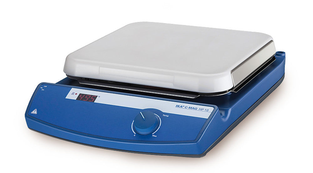 C-MAG HP 10 digital hot plate, 1500 W, 50 - 500 °C, area 260x260 mm, 1 unit(s) - Luminix Health