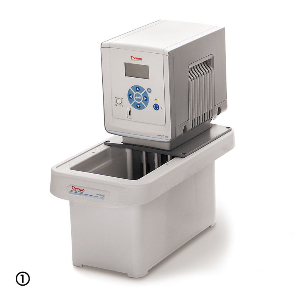 Circulating thermostat w. integral bath, SC 100-S21P, +13 - +100°C, vol. 13-21 l - Luminix Health