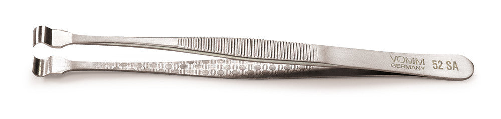 Forseps, stainless steel 18/10, ring-shaped tip, L 120 mm, 1 unit(s) - Luminix Health