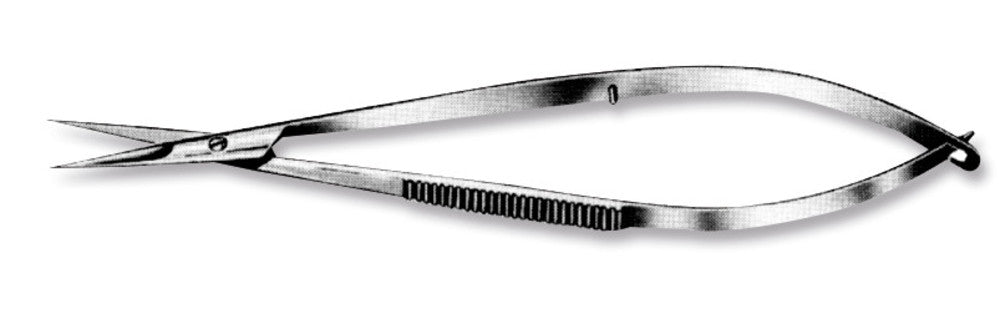 Micro scissors, IRIS, stainless steel, length 110 mm, 1 unit(s) - Luminix Health