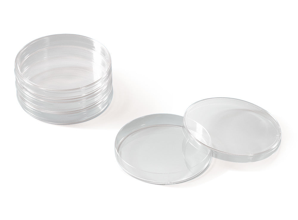 Petri dishes, PS, gamma-sterilized, without ventilating cam, Ø 55 mm, H 15mm - Luminix Health