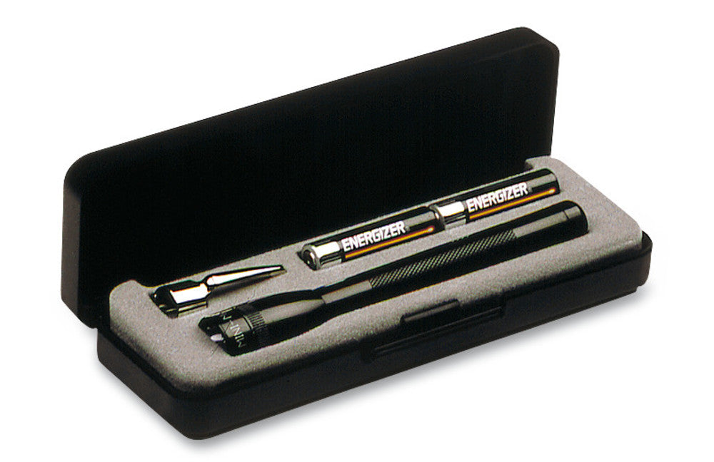 Torch, Micro-Mag and Mini-Mag, black, length 145 mm, 1 unit(s) - Luminix Health