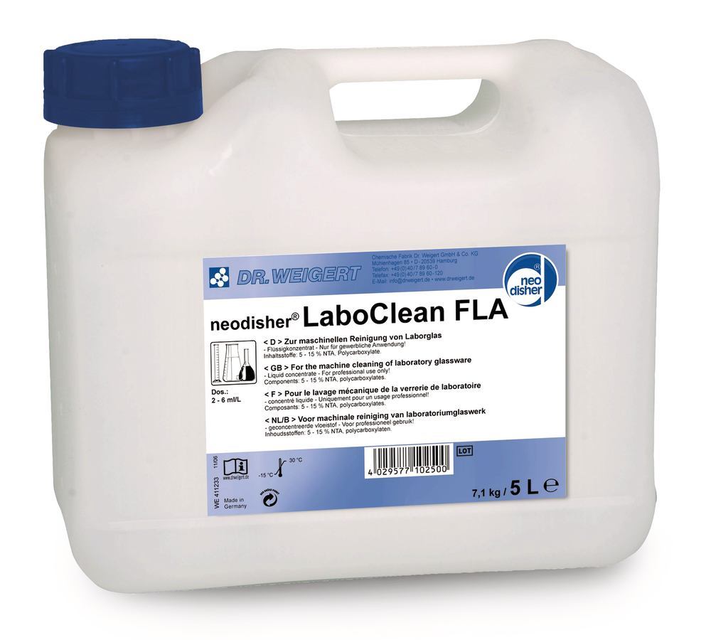 neodisher® LaboClean FLA, 25 kg, alkaline intensive cleanser (liquid), 25 kg - Luminix Health
