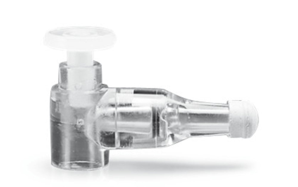 Spare vacuum stopcock, PC, with PE valve, 1 unit(s) - Luminix Health