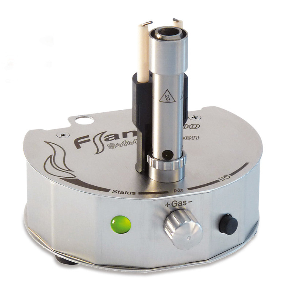 Gas safety burner Flame 100, pow. supply, Made of stainless steel, 1 unit(s) - Luminix Health