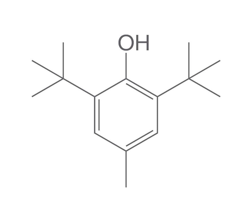 Butylated hydroxytoluene, min. 99,7 %, for synthesis, 250 g, plastic - Luminix Health