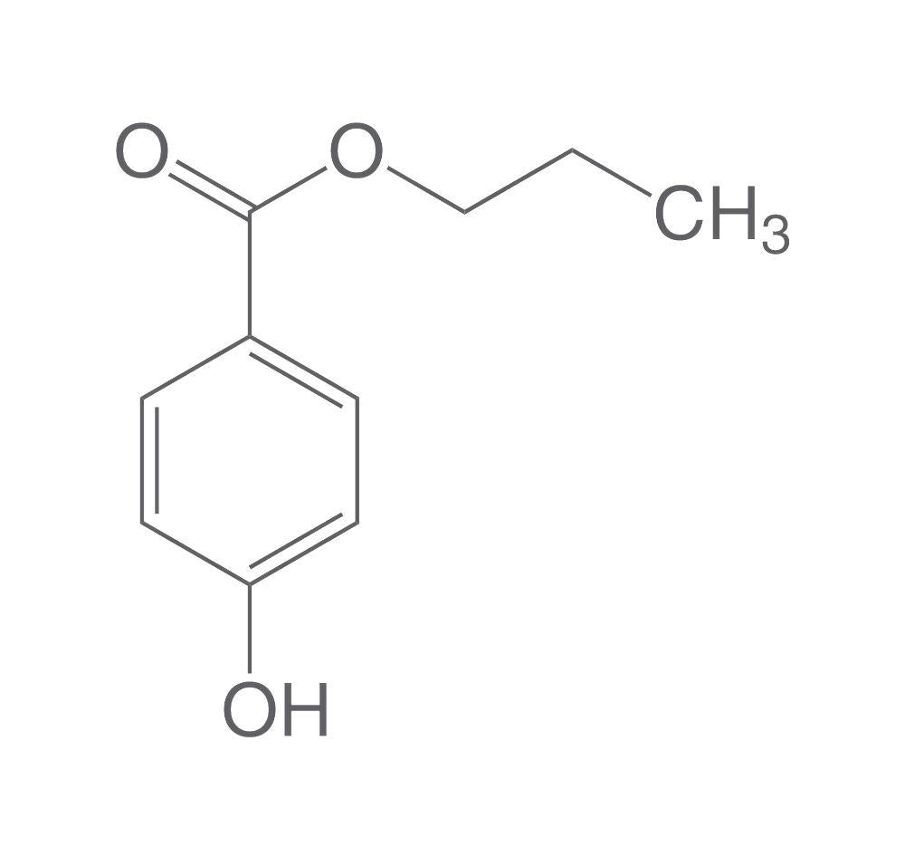 4-Hydroxybenzoic acid propyl ester, min. 98 %, Ph. Eur., USP, 100 g, plastic - Luminix Health