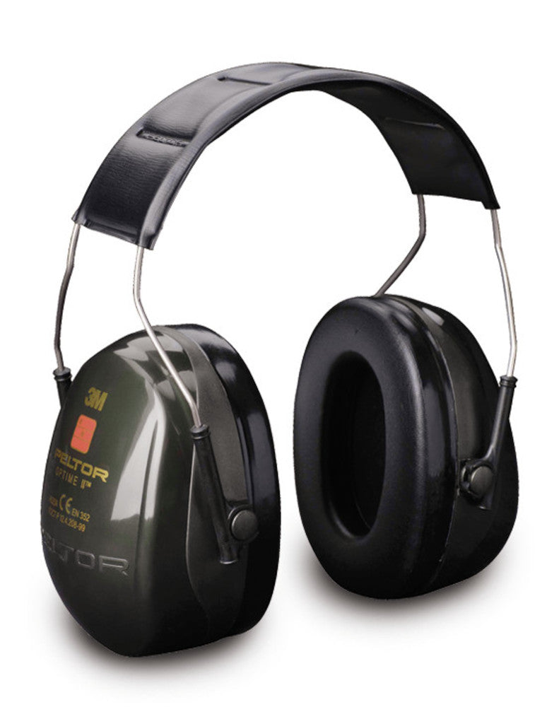 Peltor(TM) OPTIME(TM) II, Ear muffs, green, SNR-value31dB, 1 unit(s) - Luminix Health