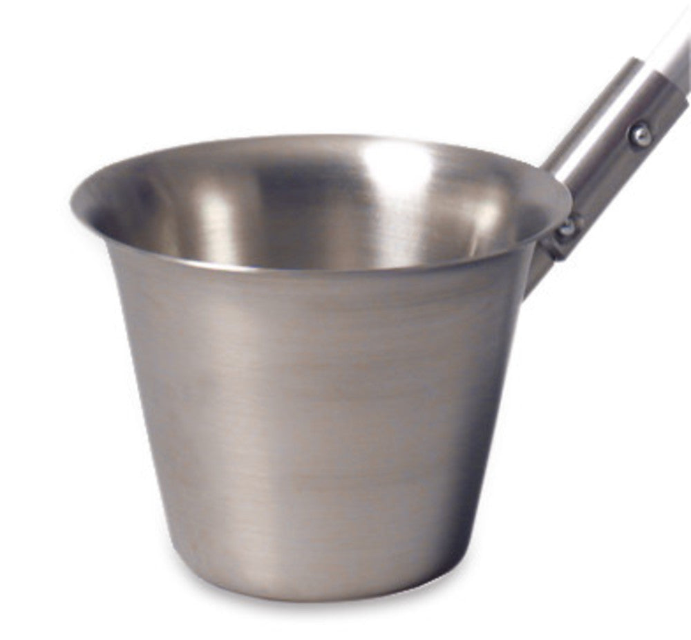 Rotilabo®-beaker with digging edge, stainl. steel, 1000 ml, 1 unit(s) - Luminix Health