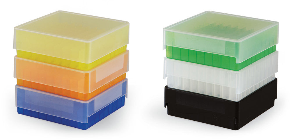 Storage boxes, green, 81 holes, 5 unit(s) - Luminix Health