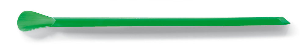 Disposable plastic spatula Macro, green, non-sterile, 150 unit(s) - Luminix Health