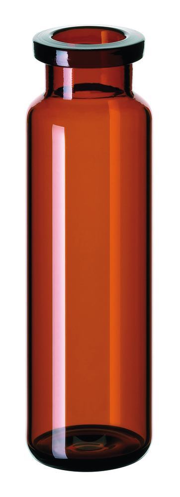 Rotilabo® headspace vials ND20, brown glass, long neck, 20 ml, 100 unit(s) - Luminix Health