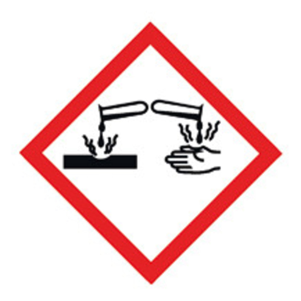 GHS hazard pictograms, GHS05, PE film, corrosion, 12x17 mm, 10 unit(s) - Luminix Health
