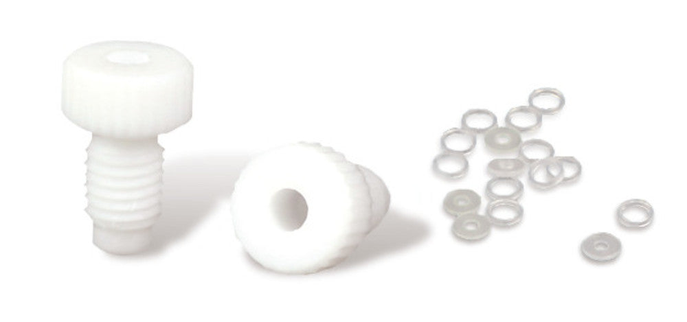 Banjo screws for hoses 1.6x3.2 mm, PTFE, ext. thread UNF 1/4 inch 28G - Luminix Health
