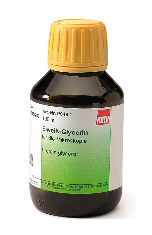 Protein glycerol, for microscopy, ready-to-use, 100 ml, glass - Luminix Health