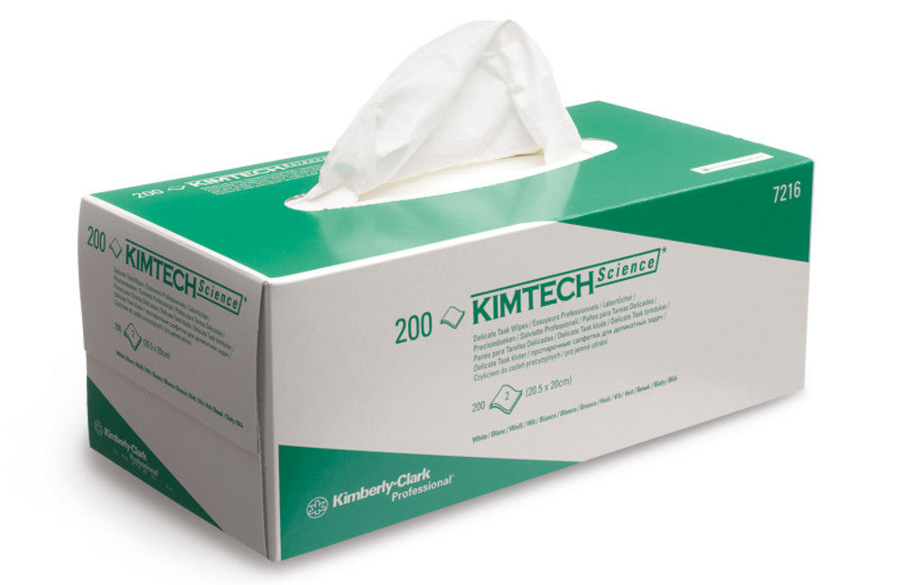 KIMTECH® Science tissues, type 7558, 2-ply, white, 200x205 mm, 200 p./box - Luminix Health