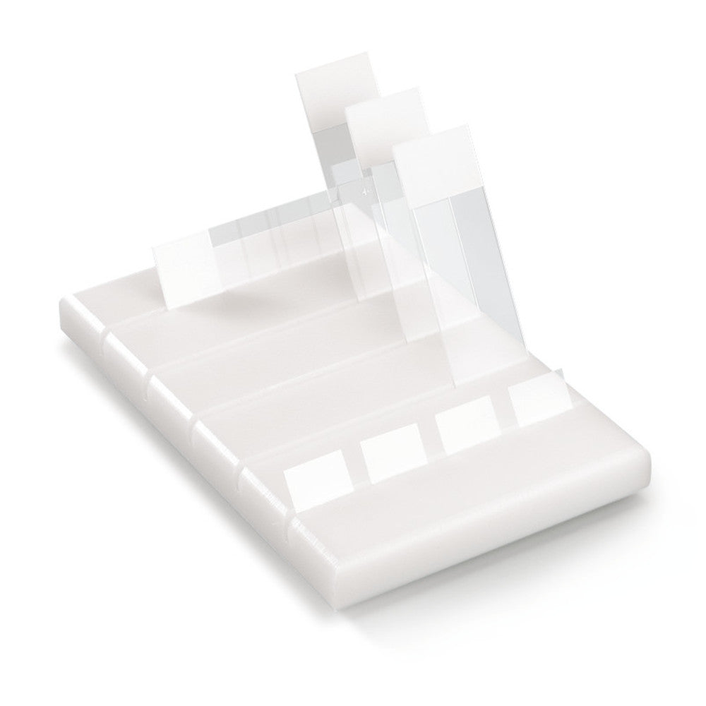 Slide holders, PE, f. 15 microsc. slides L 153xW 102xH 21mm, 1 unit(s) - Luminix Health