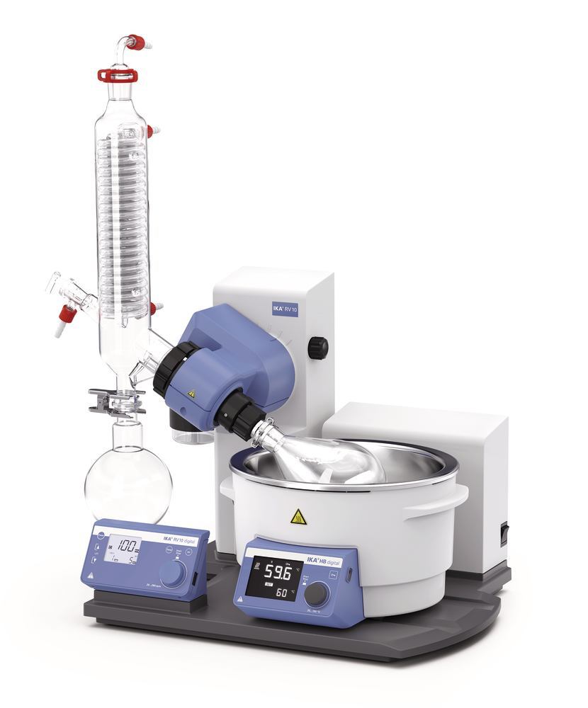 Rotary evaporator RV 10 digital V, standard glassware, 1 unit(s) - Luminix Health