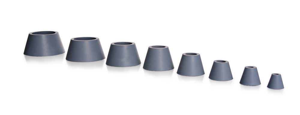 GUKO set, EPDM, 1 set (8 pieces), sizes, 22 to 84 mm, 1 set - Luminix Health