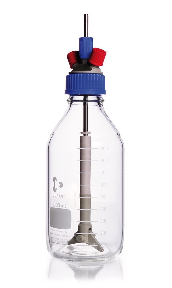 GL 45 stirrer reactor set, 1000 ml, with DURAN® screw top bottle, 1 unit(s) - Luminix Health
